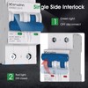 KERWINN Miniature Circuit Breaker 1000V DC Circuit Breaker 2 Pole