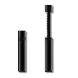 Issimober Graphics Card Holder, Adjustable 74-120 mm Graphics Card Holder, GPU Holder Made of Aluminium for Graphics Card, Video Card (Black)