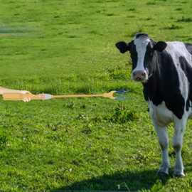 Rechargeable Electric Prod Shock Voltage 9000V Livestock Prodder 80CM Handheld Cattle Pig Prod for Cows Cattle Hogs Prod