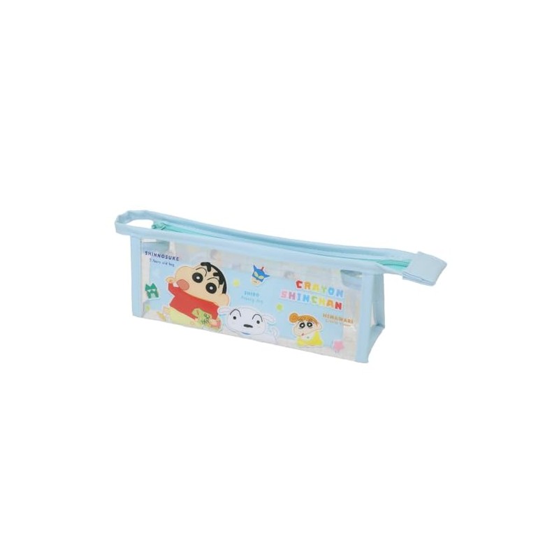 Tee's Factory Crayon Shinnosuki Cello Sunflower Border POUCH Stationery Sticker