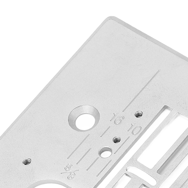 Sewing Machine Needle Plate 7.6x8.4cm Steel Needle Throat Plate for