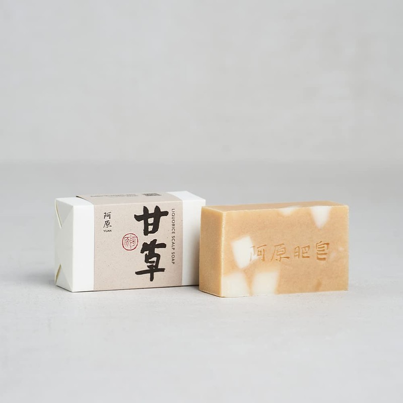 Yuan Licorice Hair Care Soap, Licorice Hair Cleanser, 4.1 oz