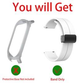 Lamshaw Compatible with Plaud NotePin Bands, Soft Silicone Sport Wristband Replacement Straps Compatible for Plaud NotePin Voice Recorder (Black)