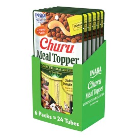 Complemento Comida Perros Puré Pollo Calabaza 24 Tubos