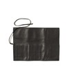 Leatherology Black Onyx Paintbrush Roll