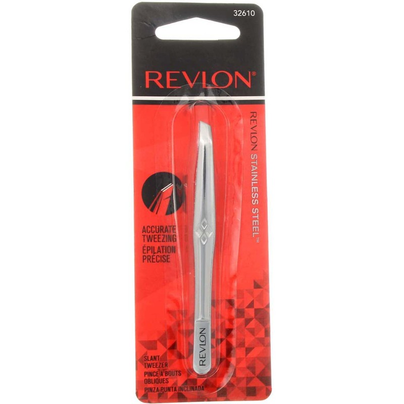 Revlon Stainless Steel Accurate Tweezing 1 ea () by Revlon