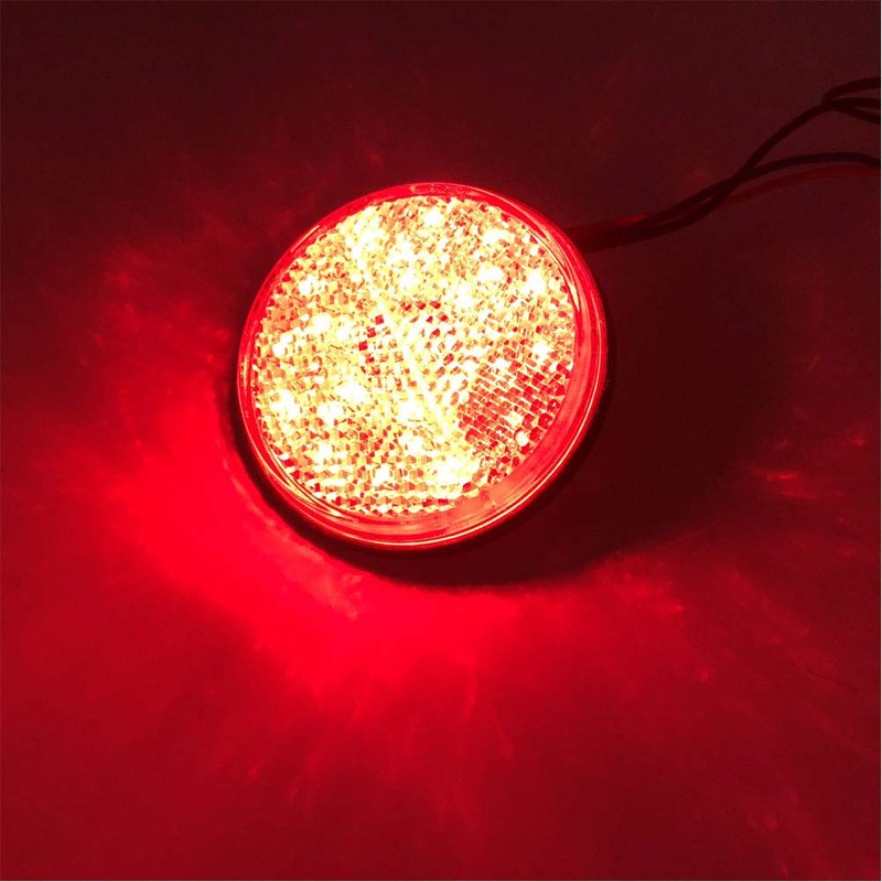 Discover winds LED Reflector 24V Reflector Double Glow Trailer Side