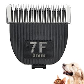 Ruzros Detachable Replacement Blades Clipper Blade Compatible with Kenchii Flash Clipper, Black (7 FC)