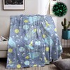 HZVRTN Cuddly Blanket Children's Space Blanket, Soft Warm Fluffy Cuddly