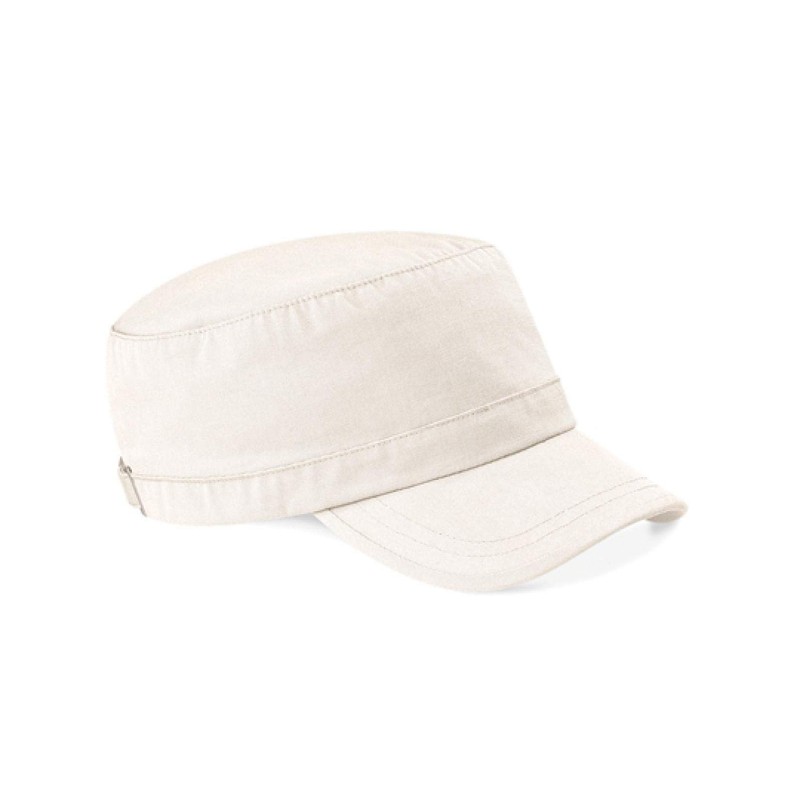 Beechfield Army Cap - Classic Military Style Hat - Black