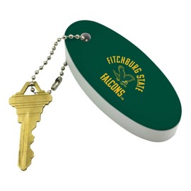 GRAPHICS & MORE Fitchburg State University Falcons Floating Keychain Oval Foam Fishing Boat Buoy Key Float