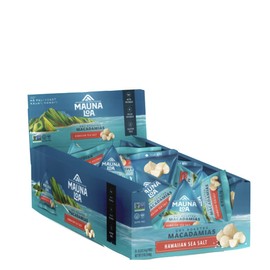 [Hawaii souvenirs] Mauna Loa (MAUNALOA) macadamia nut salty 24 sachet pack
