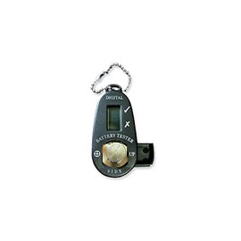 Renata LCD Digital Hearing Aid Battery Tester Key Ring