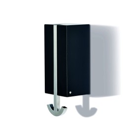 ANCORA LUNGO Klapphaken, schwarz lackiert, Gußteil verchromt