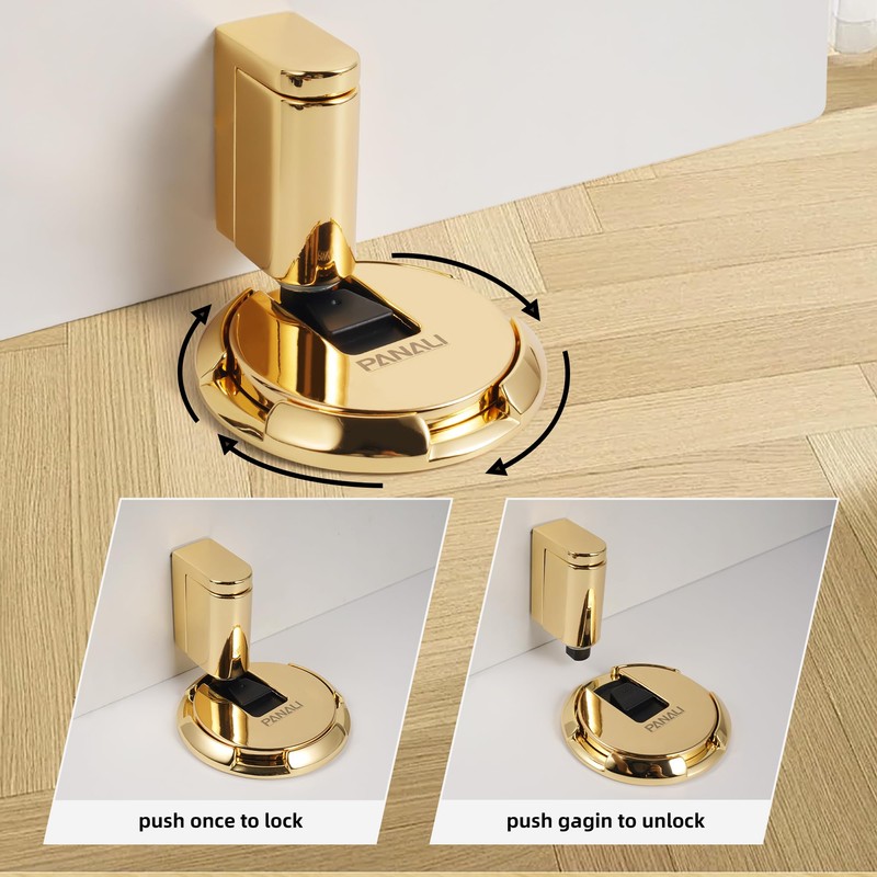 PANALI Magnetic Door Stopper, Windproof Door Stop, 1 Pack