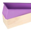 ZOENHOU 3PCS 42oz Soap Molds, Flexible Rectangular Silicone Soap Making
