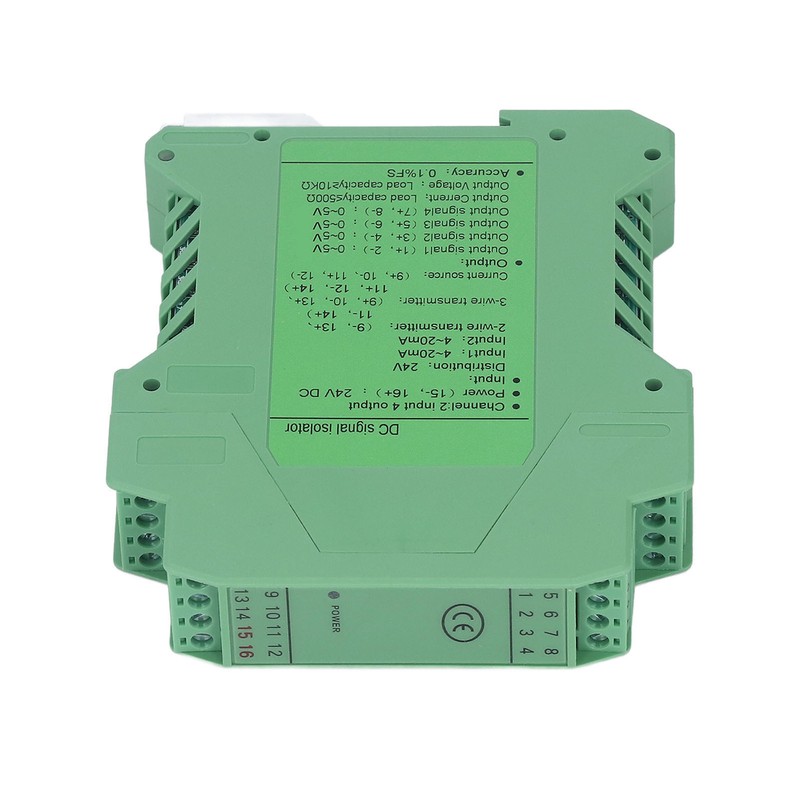24V DC Signal Isolator 2 in 4 Out Direct Current