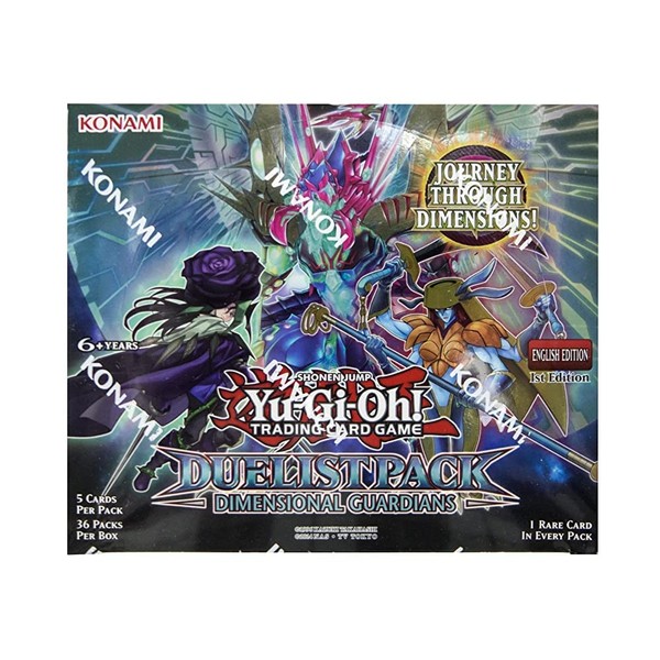 Yu-Gi-Oh! Dimensional Guardians Duelist Pack Booster Display