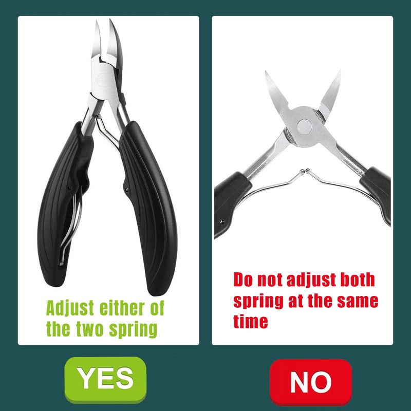 Toe Nail Clippers for Thick Nails,Heavy Duty Professional Nail Clippers