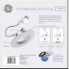 GE Lighting (10 trim rings) GE Lighting 47834 changeable Trim