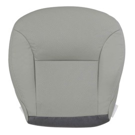 NLQR Front Driver Side Bottom, Perforated Replacement Seat Cover Gray Compatible with Lexus ES300 ES330 2002 2003 2004 2005 2006