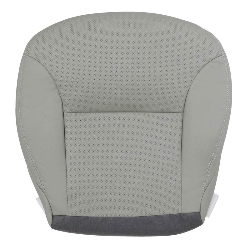 NLQR Front Driver Side Bottom, Perforated Replacement Seat Cover Gray