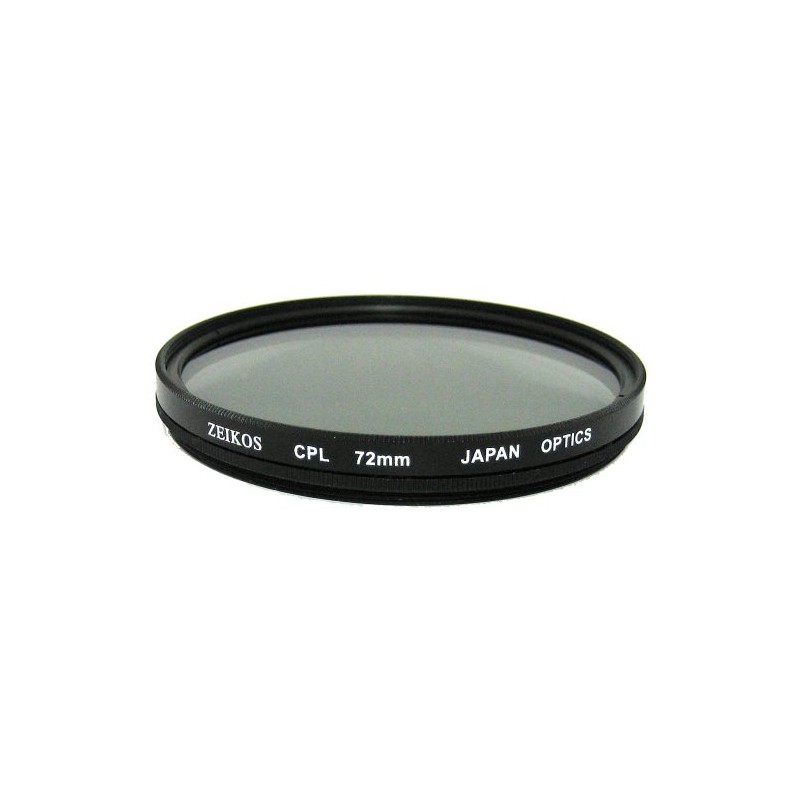 Zeikos ZE-CPL72 72mm Multi-Coated Circular Polarizer Filter