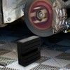 SUPVOX 2pcs High-Class Rubber Jack Stand Pad Jack Block for