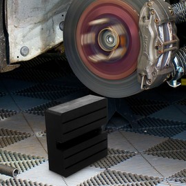 SUPVOX 2pcs High-Class Rubber Jack Stand Pad Jack Block for Floor Automotive Pad Car