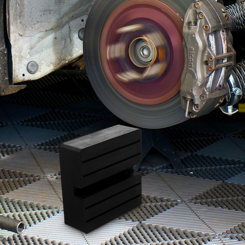 SUPVOX 2pcs High-Class Rubber Jack Stand Pad Jack Block for