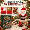 24-Day Mini Christmas Brick Ornament Advent Calendar, Divertidos Sets de
