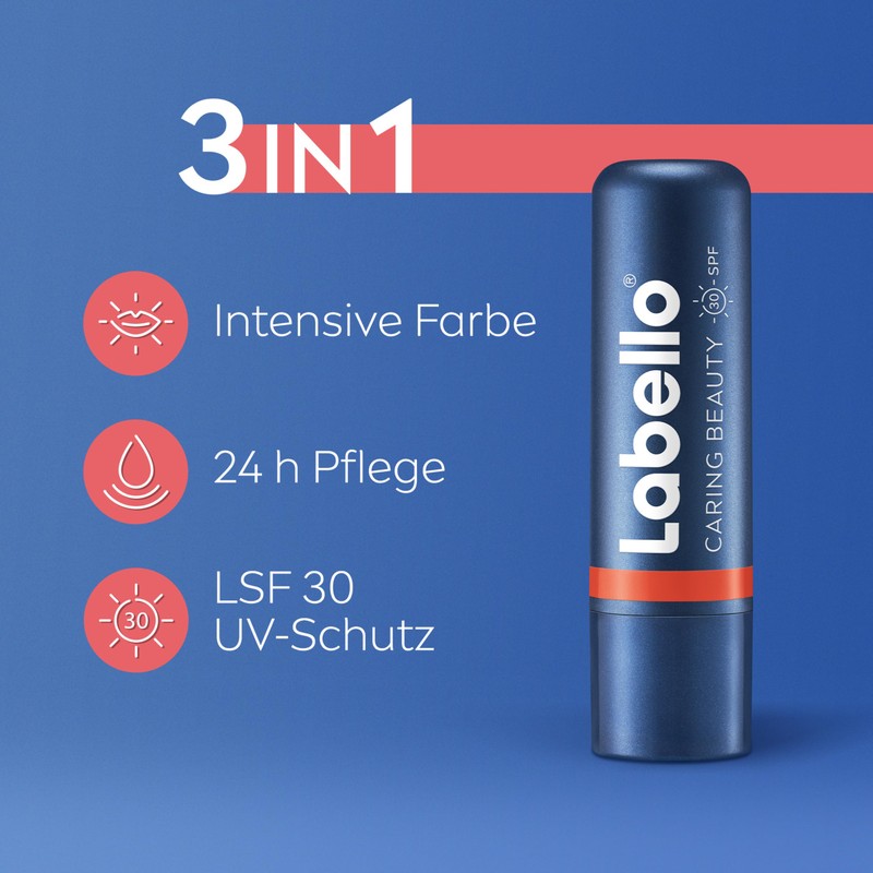 LABELLO Caring Beauty Coral 4.8 g