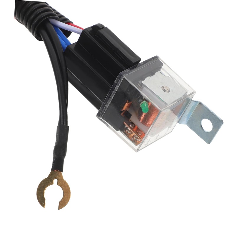 BUGUUYO Car Horn Kit Button Horn Wire Harness Adapter Replacement