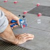 Pull tabs for tiles, 100 pieces, 2.5 mm thickness, made