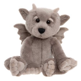 Charlie Bears Moat | Gargoyle Fantasy Grey Plush Character for Kids | Bearhouse Stuffed Toy