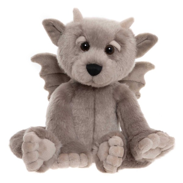 Charlie Bears Moat | Gargoyle Fantasy Grey Plush Character for