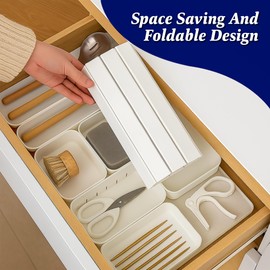 Large Stone Dish Drying Mat for Kitchen Counter, White