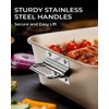 Armorbear Turkey Roasting Pan with Rack Non stick Carbon Steel