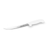 8" Breaking Knife for Meat Cutting with White Handle
