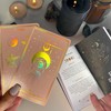 CRAFTERIAN Mistyc Minimalistic Tarot Cards with Rainbow Foil 78 Tarot