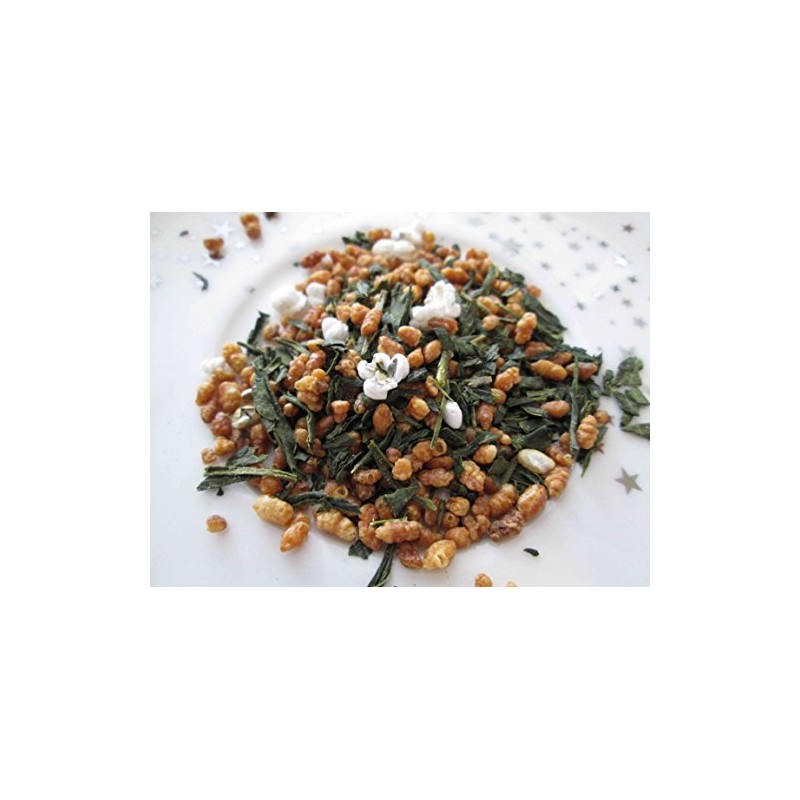 Organic Japanese Green Tea with Roasted Brown Rice - Genmaicha