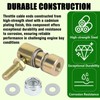 Throttle Disconnect for Quick Release Joint Ball, 1/4-28 in Thread
