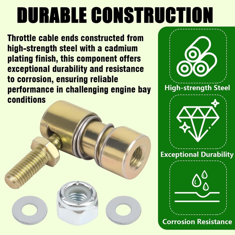 Throttle Disconnect for Quick Release Joint Ball, 1/4-28 in Thread