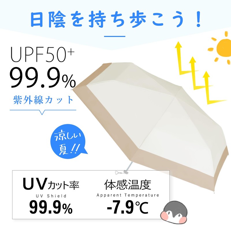 Folding Umbrella for Children, Ultra Lightweight 4.9 oz (140 g)