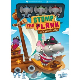 The Flying Games Stomp The Plank - Push Your Luck Board Game - Ages 4+, FLY023STP