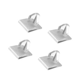 Motoforti Skid Plate Clips,for Ford F-150 2011-2022,Metal,Silver Tone,4 pcs