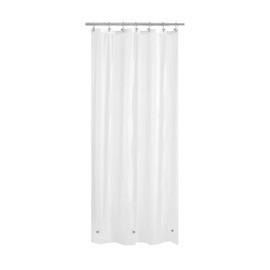 Mrs Awesome Stall Shower Curtain Liner 36x72, PEVA Plastic Shower Liner for Bathroom Lightweight & Waterproof, 36 x 72, Frost