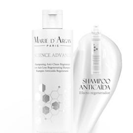 Marie d'Argan Shampoo Anticaída Regenerante 250 ml Con Procapil, Aceite De Argán, Miel Y Bambú, Para Cabello Débil Y Con Caída, Fortalece, Nutre, Reduce La Rotura Y Aporta Densidad Y Brillo