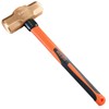 WEDO Non-Sparking Sledge Hammer with Fibreglass Handle, Spark-free Safety Demolition