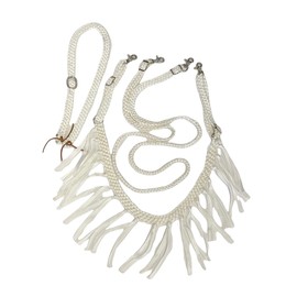 mule tape rein braided horse tack set